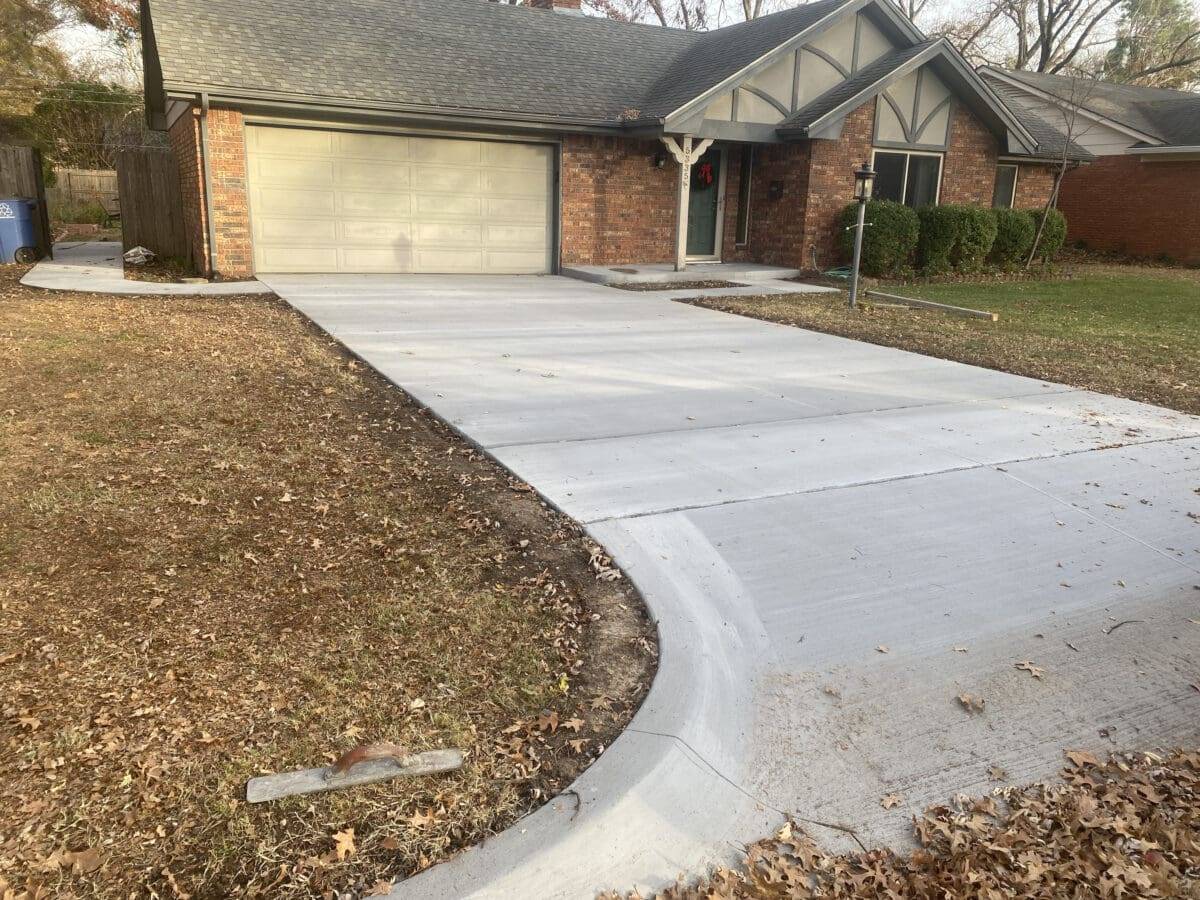 Residential Concrete - Okcrete - Best Quality Oklahoma Concrete Contractor